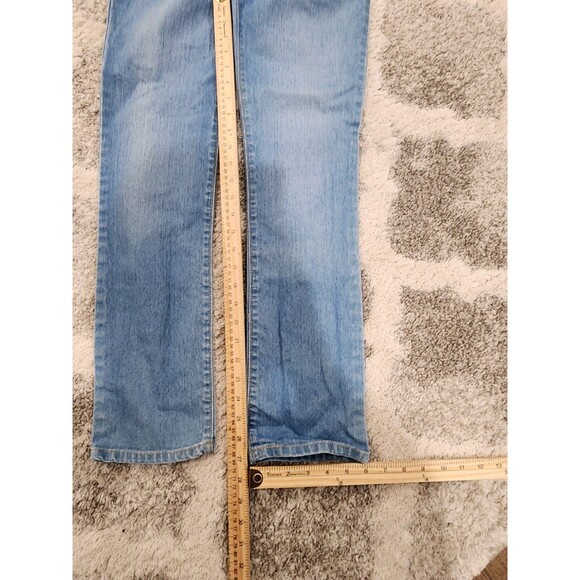 THE CHILDRENS PLACE GIRLS BLUE JEANS SKINNY SIZE 14 Light Wash Adjustable Waist - Picture 3 of 8